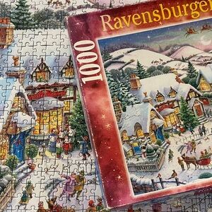 Vtg Ravensburger puzzle “It’s Christmas” 2005 jigsaw complete